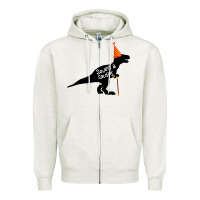 Oatmeal Heather Seven A Saurus Zipper Hoodie - Bettercallsaul