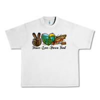 Peace Love Brown Trout Urban Heavy Tee | Teevron
