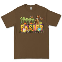 Cacao Happy Easter Premium Tee - LillyAllenDesigns