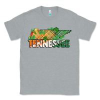 Heather Grey tennessee map st patricks day Classic Tee - FaDigitalArtStudio
