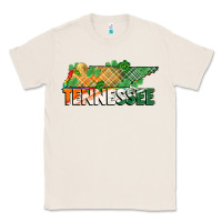 Natural tennessee map st patricks day Classic Tee - FaDigitalArtStudio