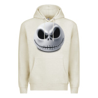 Oatmeal Heather happy halloween pumpkin Trick or treat Premium Hoodie - artisFamous