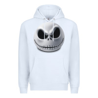 White happy halloween pumpkin Trick or treat Premium Hoodie - artisFamous