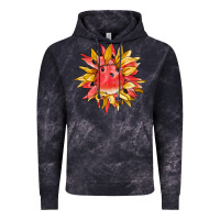 Cloud Black watermelon sunflower Vintage Hoodie - BarkalooDesign