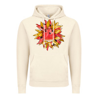 Vintage Artic watermelon sunflower Vintage Hoodie - BarkalooDesign
