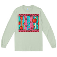 Matcha teacher with  flower glitter and serape leopard Long Sleeve Tee - Artiststas