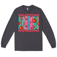 Smoke teacher with  flower glitter and serape leopard Long Sleeve Tee - Artiststas