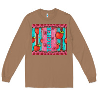 Toasted Coconut teacher with  flower glitter and serape leopard Long Sleeve Tee - Artiststas