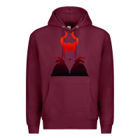 Burgundy maleficent Premium Hoodie - artisFamous