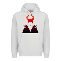 Dove Grey maleficent Premium Hoodie - artisFamous