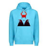 Ocean Blue maleficent Premium Hoodie - artisFamous