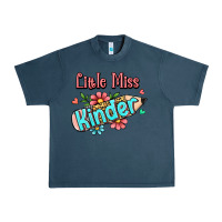 Midnight Navy little miss kindergarten Urban Heavy Tee - RanaPortraitStore