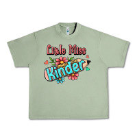 Oil Green little miss kindergarten Urban Heavy Tee - RanaPortraitStore