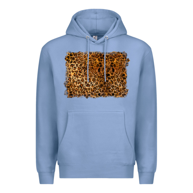 Handdrawn Leopard Pattern Premium Hoodie by BarkalooDesign | Teevron