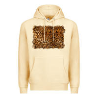 Pina Colada handdrawn leopard pattern Premium Hoodie - BarkalooDesign
