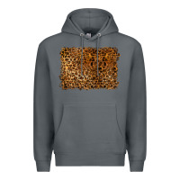 Rock handdrawn leopard pattern Premium Hoodie - BarkalooDesign