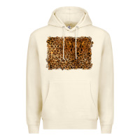 Sandshell handdrawn leopard pattern Premium Hoodie - BarkalooDesign