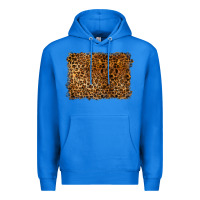 True Royal handdrawn leopard pattern Premium Hoodie - BarkalooDesign