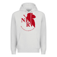 Dove Grey nerv  evangelion Premium Hoodie - artisFamous