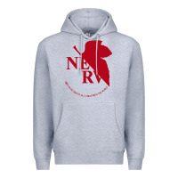 Heather Grey nerv  evangelion Premium Hoodie - artisFamous