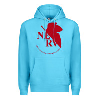 Ocean Blue nerv  evangelion Premium Hoodie - artisFamous