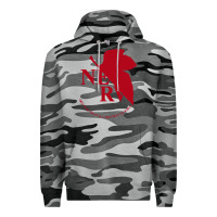 Slate Camo nerv  evangelion Premium Hoodie - artisFamous