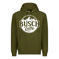 Army Green vintage busch light Premium Hoodie - artisFamous