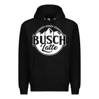 Black vintage busch light Premium Hoodie - artisFamous