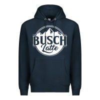 Navy vintage busch light Premium Hoodie - artisFamous