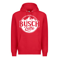 Red vintage busch light Premium Hoodie - artisFamous