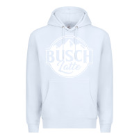 White vintage busch light Premium Hoodie - artisFamous