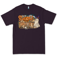 Plum Stay Spooky Premium Tee - CowhideDigitalArt