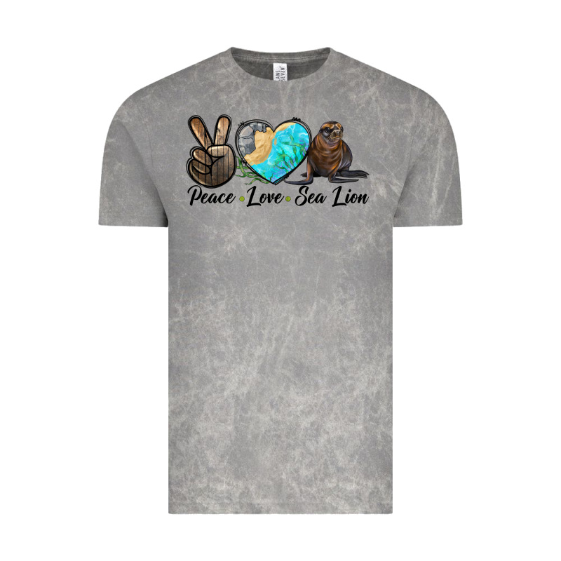 Peace Love Sea Lion Vintage Tee by LillyAllenDesigns | Teevron