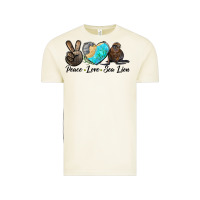 Vintage Arctic Peace Love Sea Lion Vintage Tee - LillyAllenDesigns