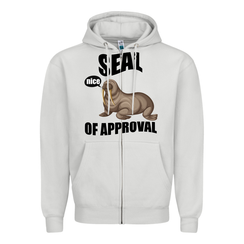 Seal Nice Of Approval Zipper Hoodie by Bettercallsaul | Teevron