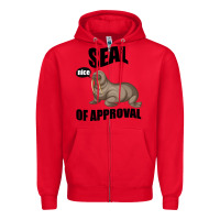 Red Seal nice Of Approval Zipper Hoodie - Bettercallsaul