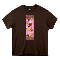 Chocolate Brown american football with lightning bolt  pen wrap Heavy Core Tee - BundleAndBundleShop
