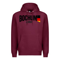Burgundy Bochum Premium Hoodie - artisFamous