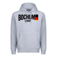 Heather Grey Bochum Premium Hoodie - artisFamous
