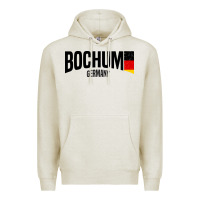 Oatmeal Heather Bochum Premium Hoodie - artisFamous