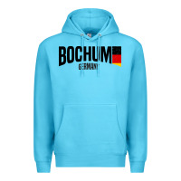 Ocean Blue Bochum Premium Hoodie - artisFamous