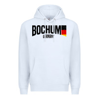 White Bochum Premium Hoodie - artisFamous
