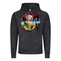 Vintage Black coconut drink colorful leopard Vintage Hoodie - BarkalooDesign
