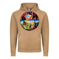 Vintage Camel coconut drink colorful leopard Vintage Hoodie - BarkalooDesign