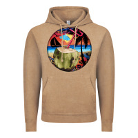 Vintage Coffee coconut drink colorful leopard Vintage Hoodie - BarkalooDesign