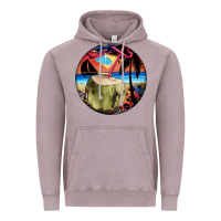 Vintage Zinc coconut drink colorful leopard Vintage Hoodie - BarkalooDesign