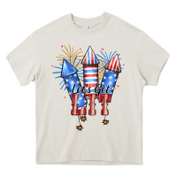 Cream Let's Get Lit Heavy Core Tee - RanaPortraitStore