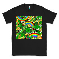 Black St. Patrick's Day Classic Tee - FaDigitalArtStudio