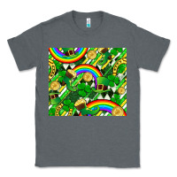 Charcoal Heather St. Patrick's Day Classic Tee - FaDigitalArtStudio