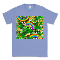 Colony Blue St. Patrick's Day Classic Tee - FaDigitalArtStudio